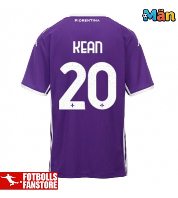 Fiorentina Moise Kean #20 Hemmatröja 2025-26 Kortärmad